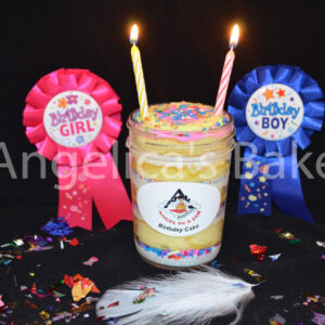 Birthday Cake Angel Jar Single (Not Avaiable)